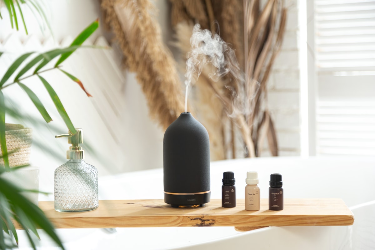 Aromatherapie Blumenvase